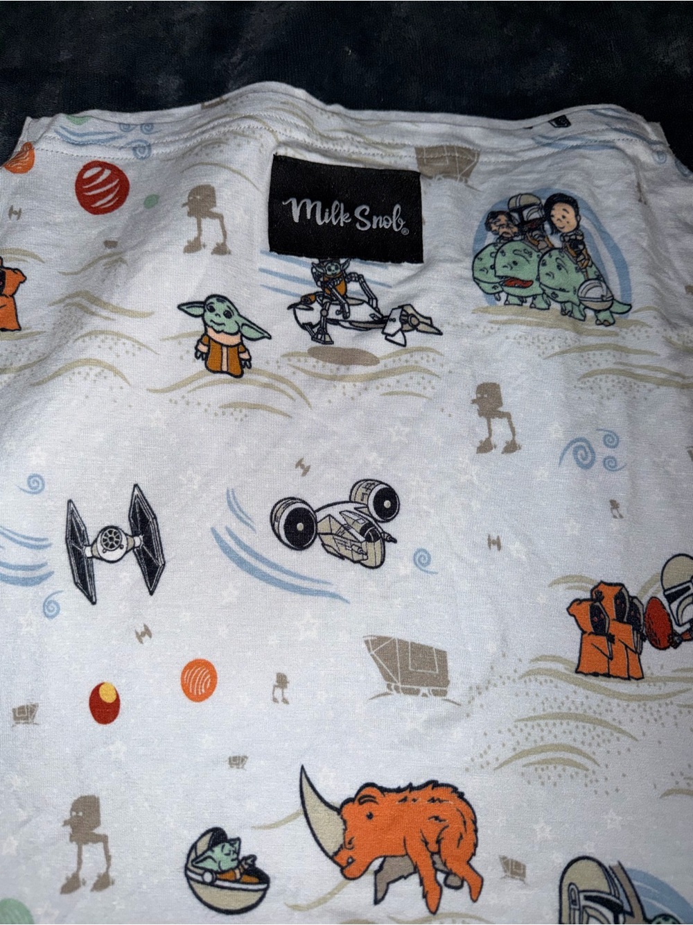 Milk Snob Baby Nursing/ Car seat cover - Star Wars Characters Print